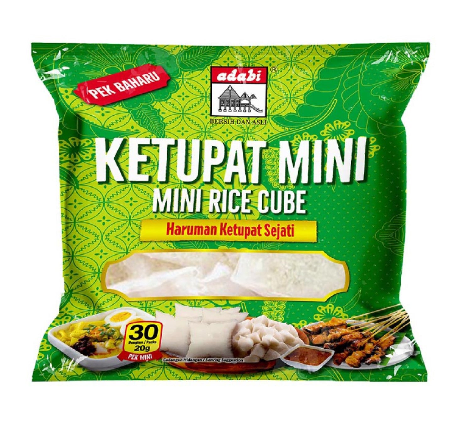 Adabi Mini Rice Cube ( Ketupat Mini ) || 30pcs