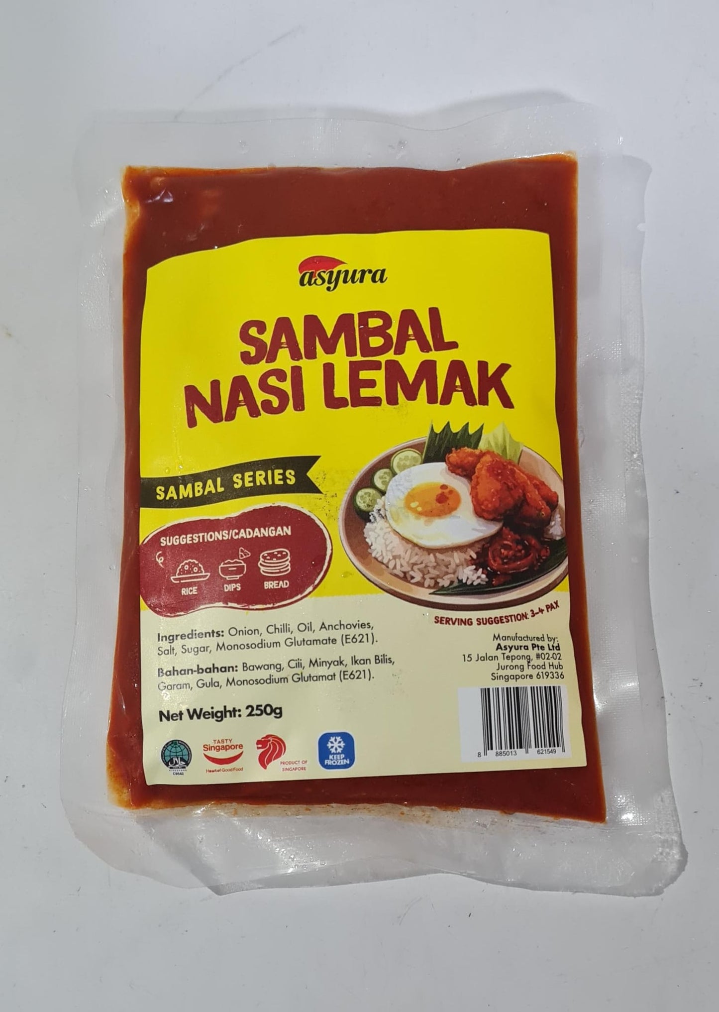 Asyura - Sambal Nasi Lemak || 220g