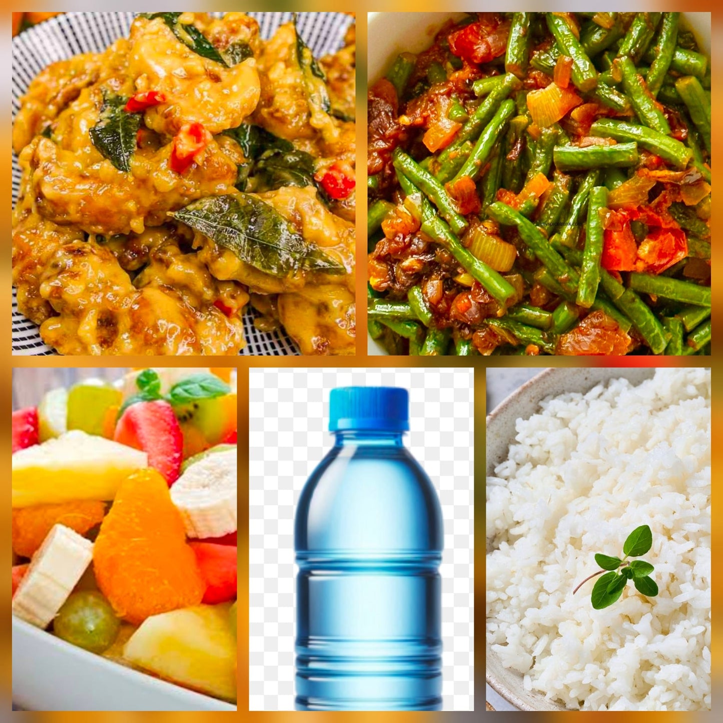 White Rice Bento | Set B