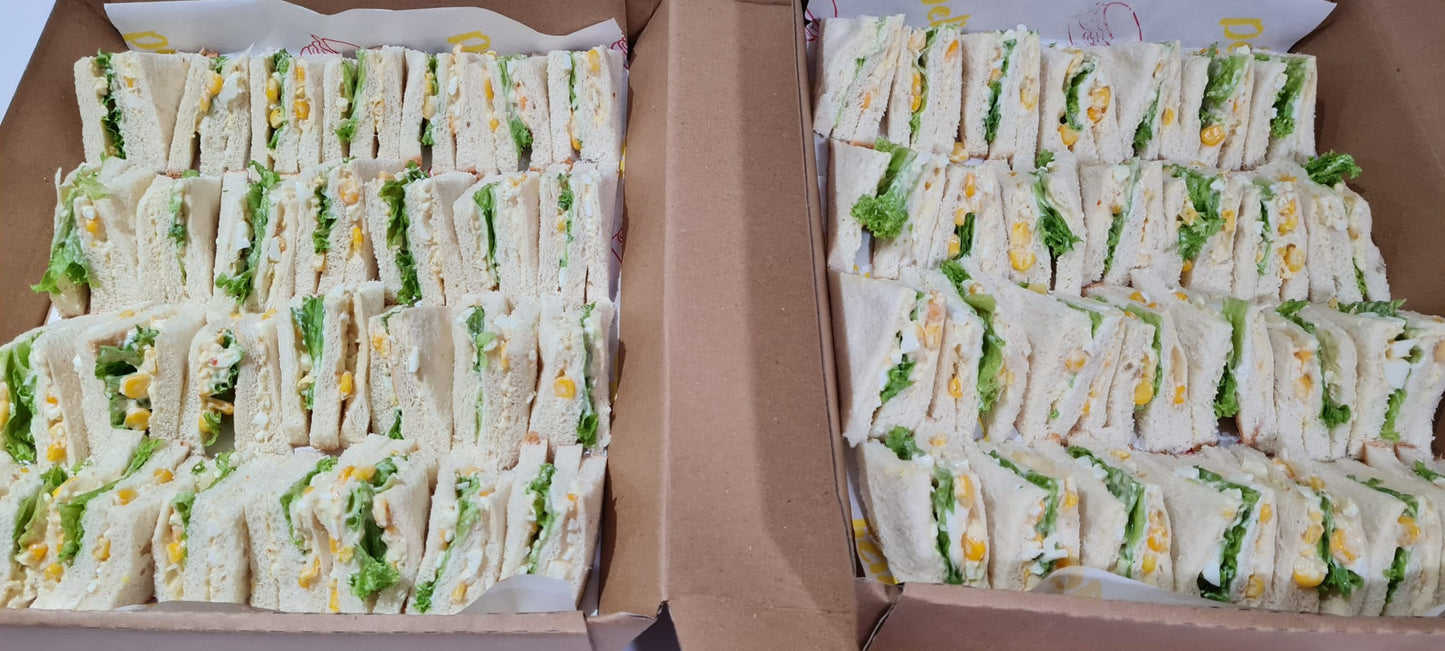 Club Sandwich ( Egg Mayo ) || 26pcs - 28pc per box