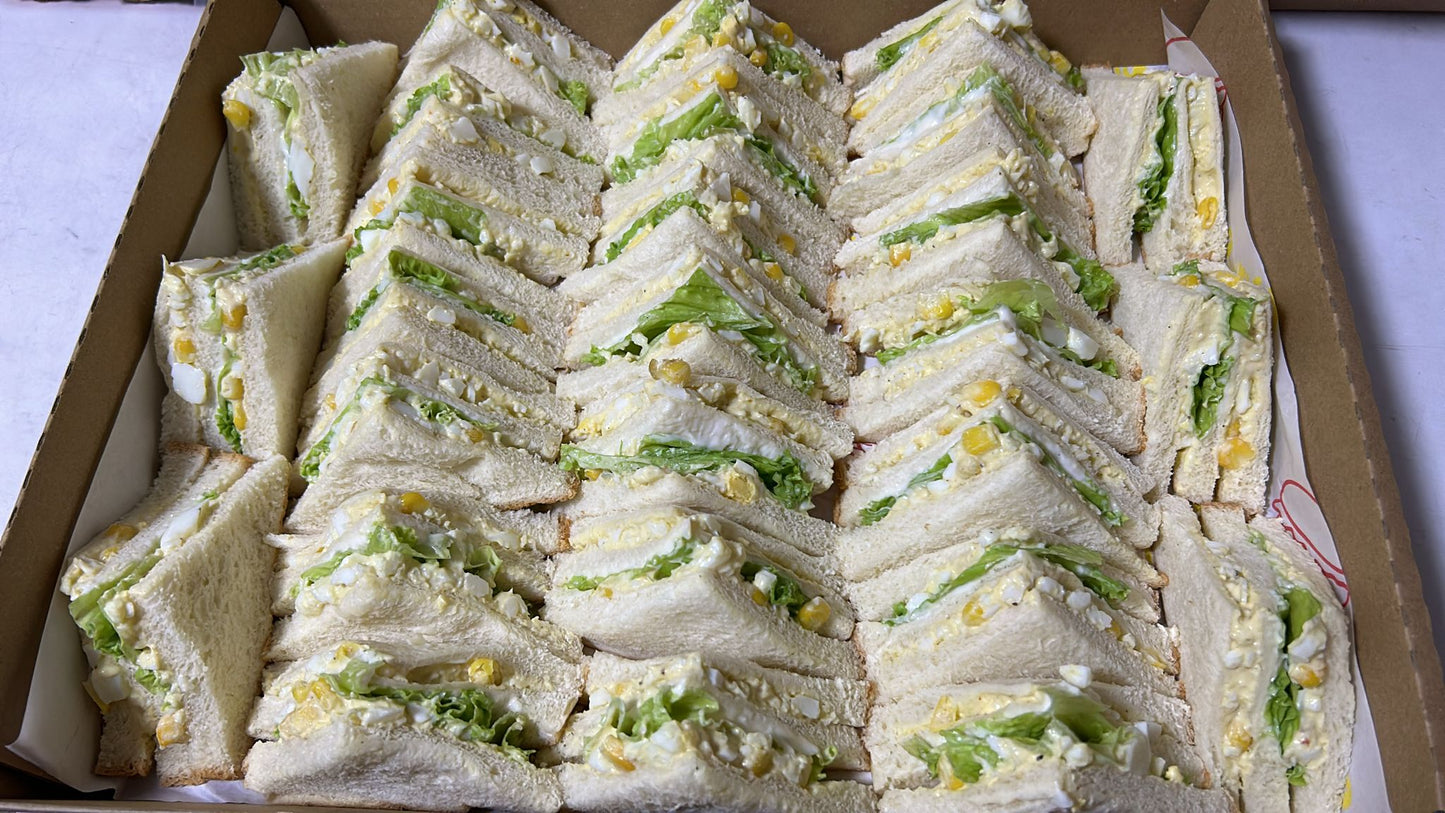 Club Sandwich ( Egg Mayo ) || 26pcs - 28pc per box