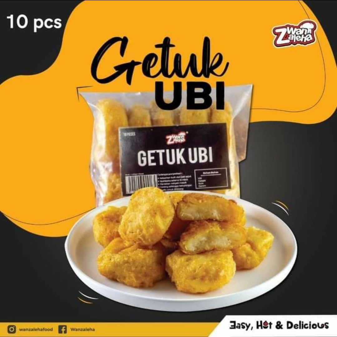 Wan Zaleha Fried Tapioca (Getuk Ubi) / 10pcs