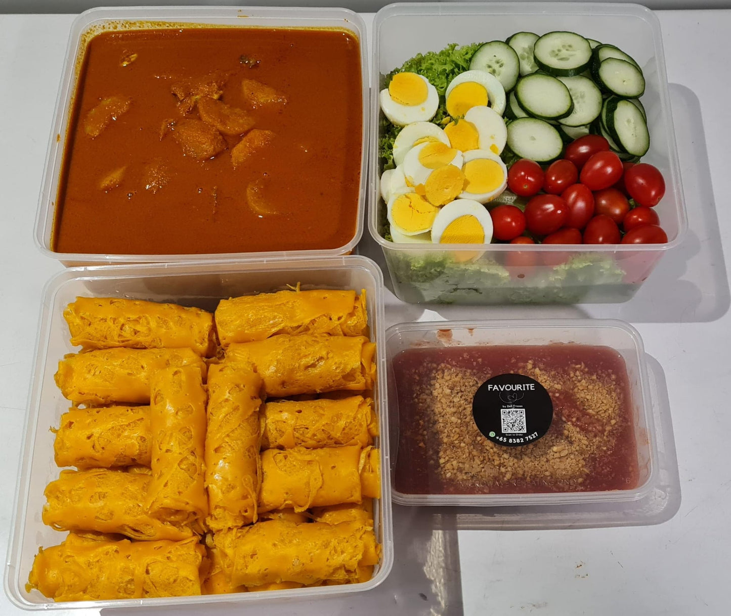 Roti Kirai ( Chicken Curry Set ) || Serves 10 - 12 pax