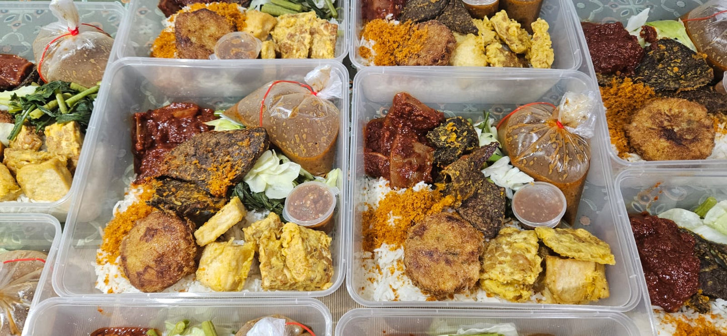 Nasi Jengganan ( All Packed in 1 Container )