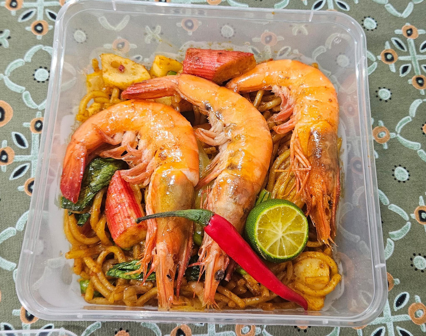 Mee Goreng Prawns - Pack Individually