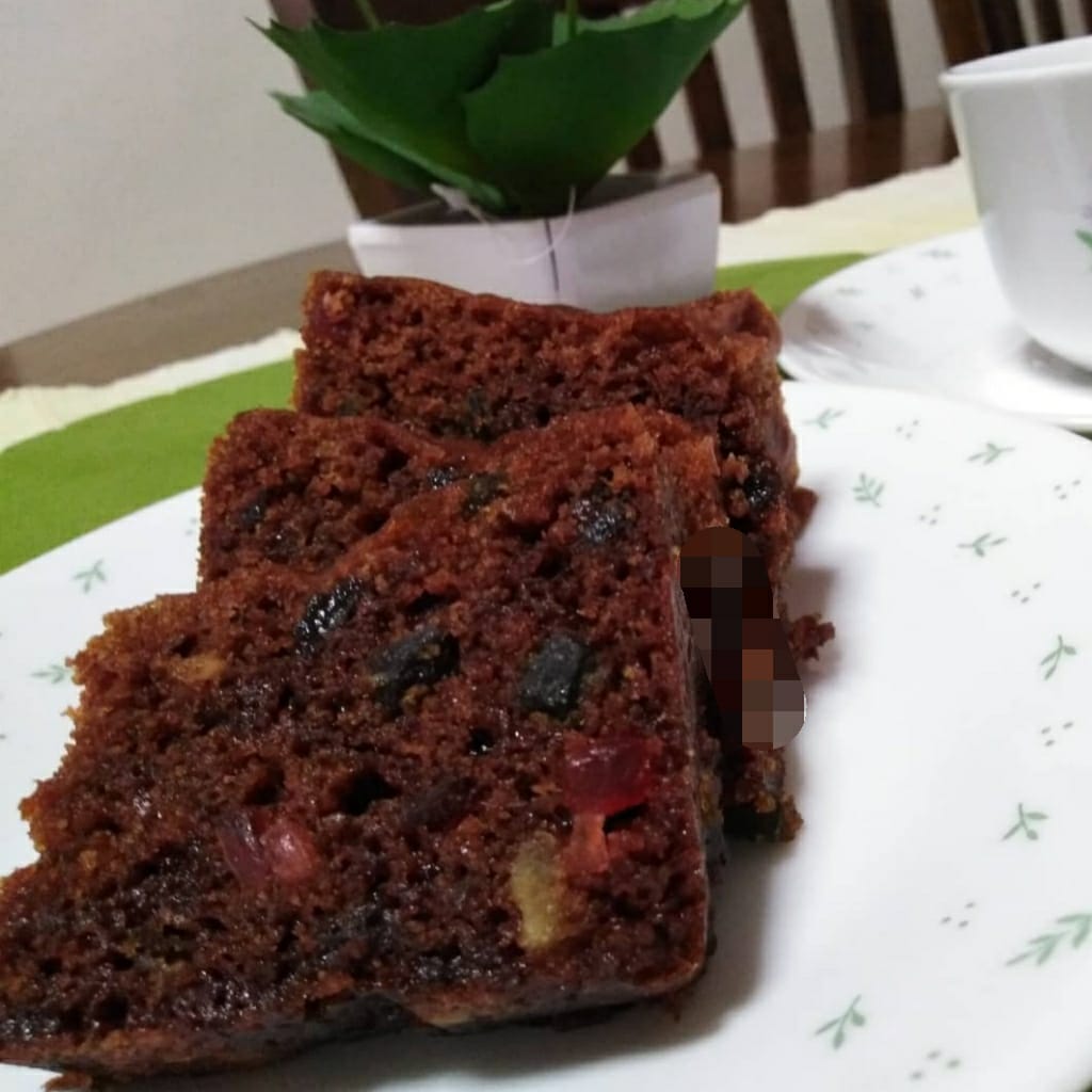 Steamed Premium Moist Mixed Fruit Cake ( Kek Kukus Lembab Premium ) || Pre-Order