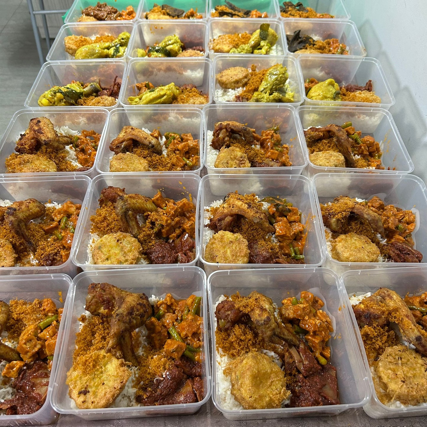 Nasi Sambal Goreng || Fried Chicken