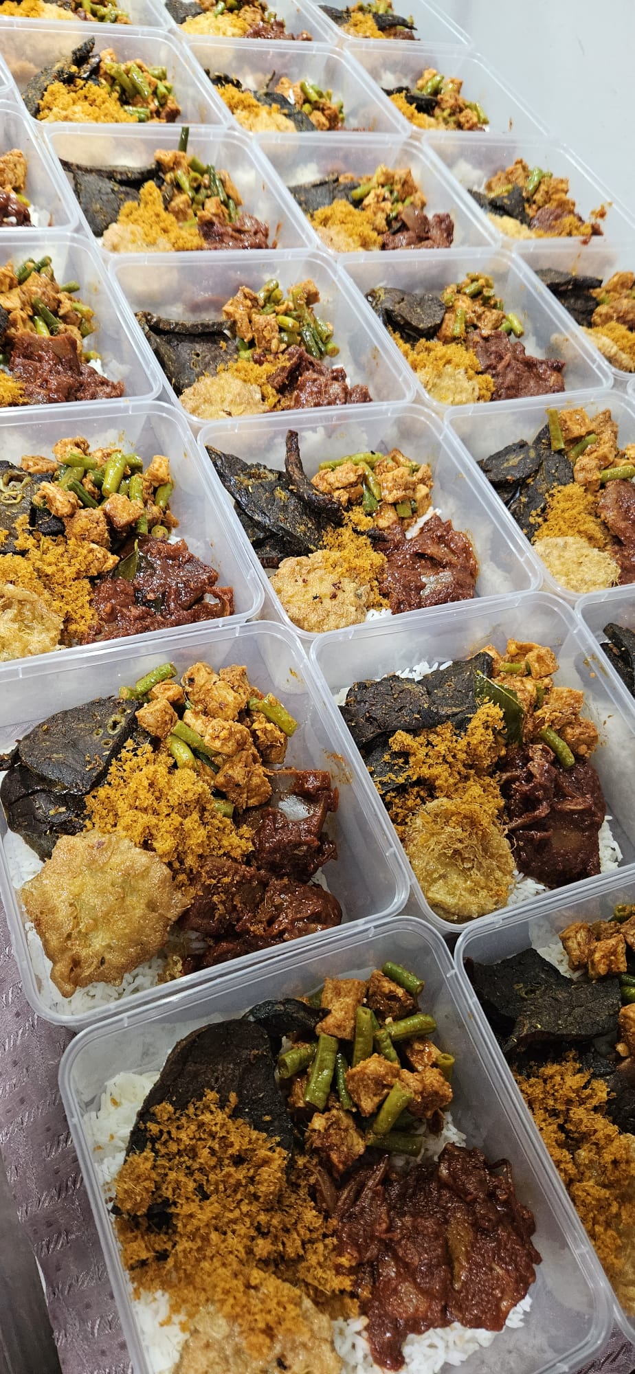 Nasi Sambal Goreng || Paru Goreng ( Fried Beef Lung )
