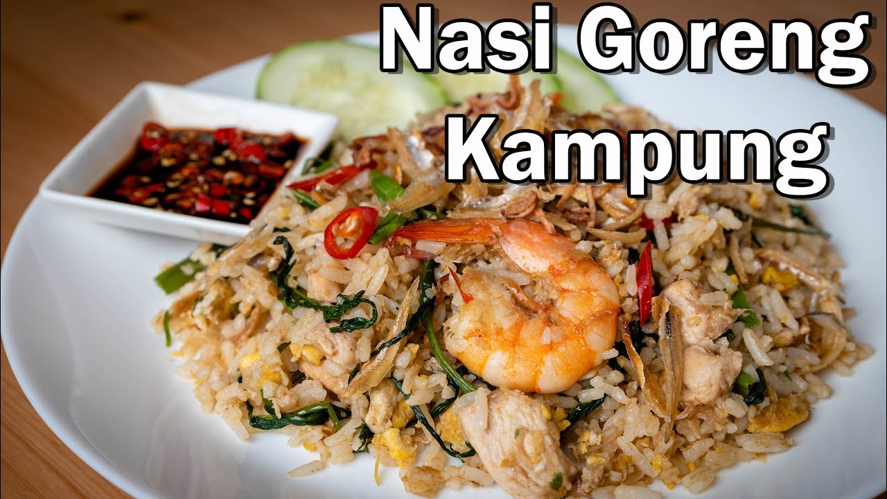 Nasi Goreng Kampung Pedas || Serves 10 - 12 pax