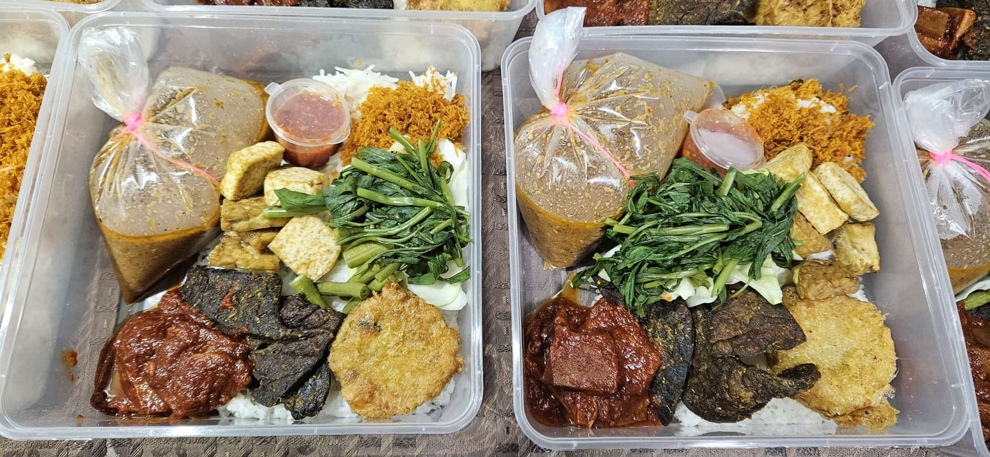 Nasi Jengganan ( All Packed in 1 Container )