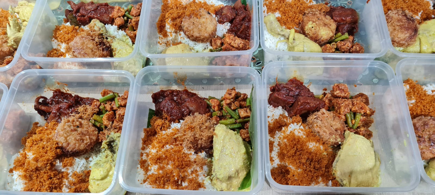 Nasi Sambal Goreng || Chicken in Spicy Coconut Milk