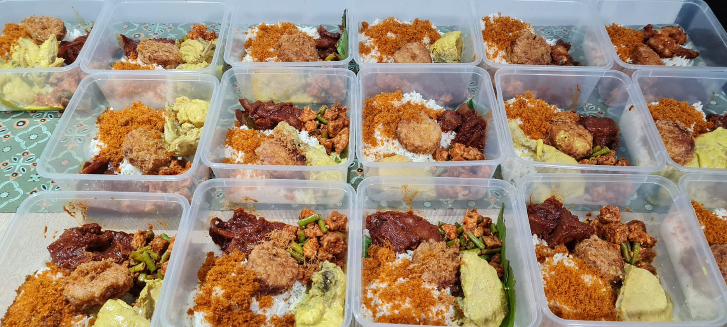 Nasi Sambal Goreng || Chicken in Spicy Coconut Milk