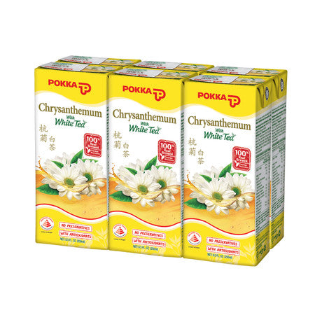 Pokka Chrysanthemum White Tea || 6 x 250ml