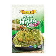 As-Sufi  Sambal  Hijau ( Green  Sambal  Chilli )  ||  200g