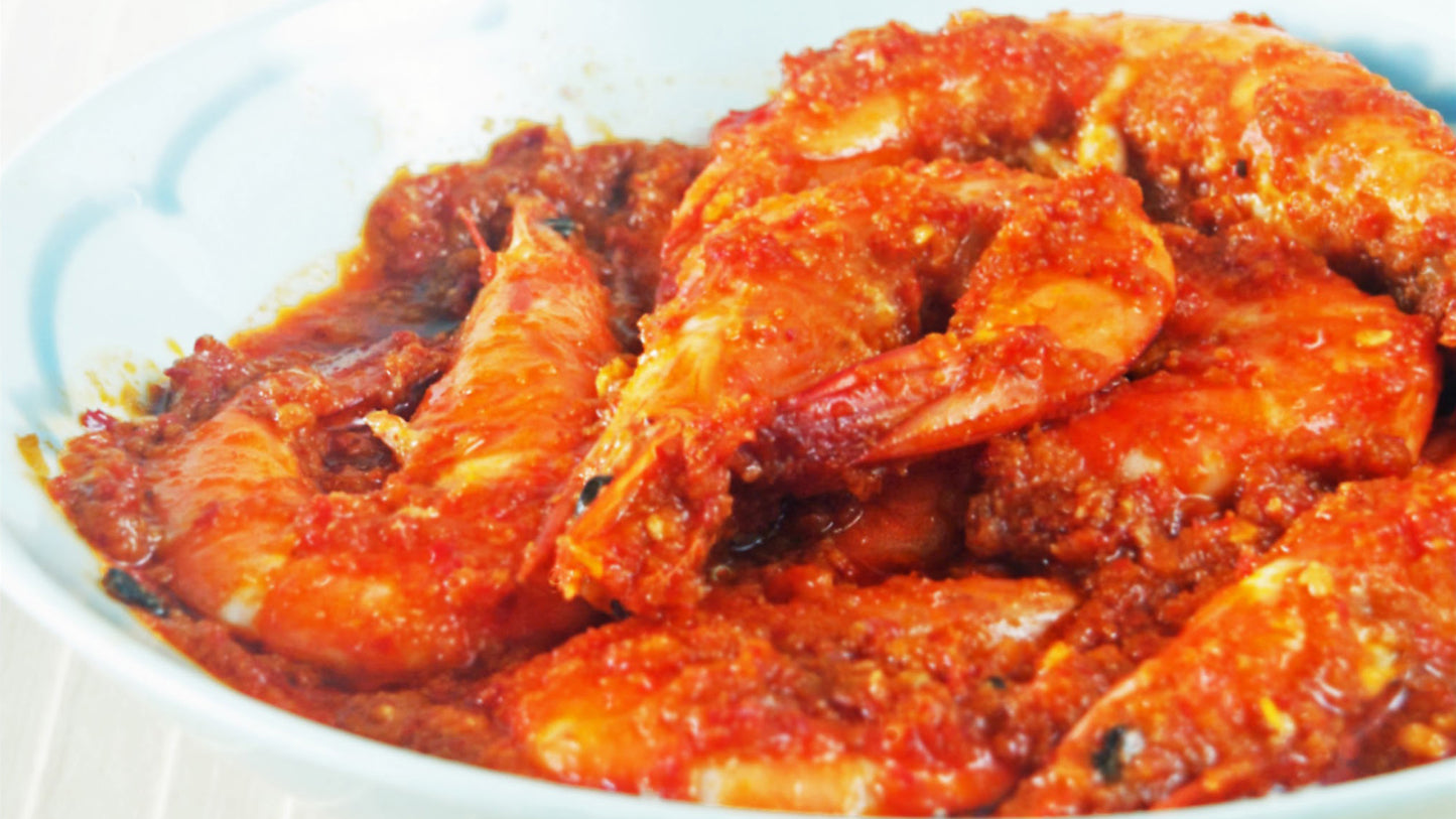 Sambal Prawn ( Ready Cooked ) || 1.5kg