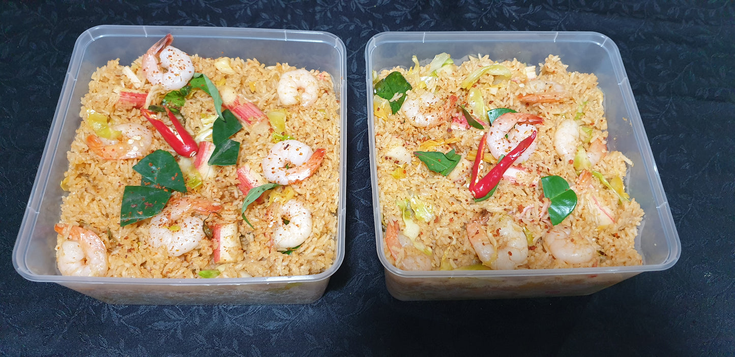 Tomyam Fried Rice || Serves 10 - 12 pax