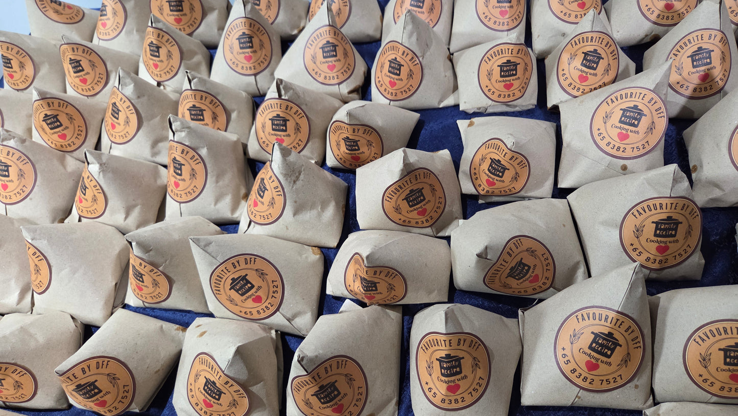Economical Nasi Lemak Standard | Hawker Brown Paper - Serves 1 pax