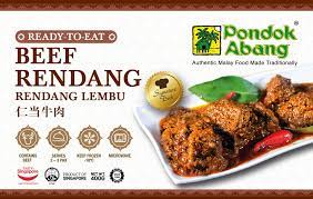 Pondok Abang - Ready to Eat Beef Rendang ( Rendang Lembu )  ||  400g