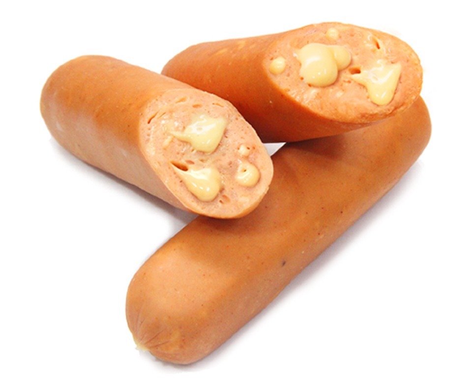 Bobo Chicken Cheese Sausage (1kg / 17pcs)*