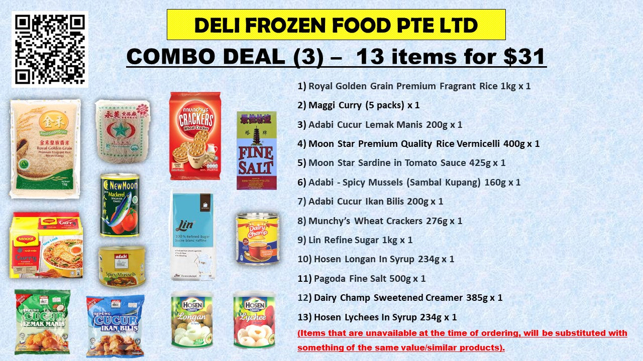 Combo Deals No. 3 - $31 / 13 items