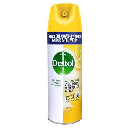 Dettol Disinfectant Spray - Lemon Breeze || 450ml