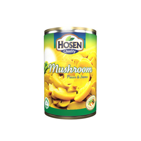 Hosen Mushrooms Pieces & Stems || 425g