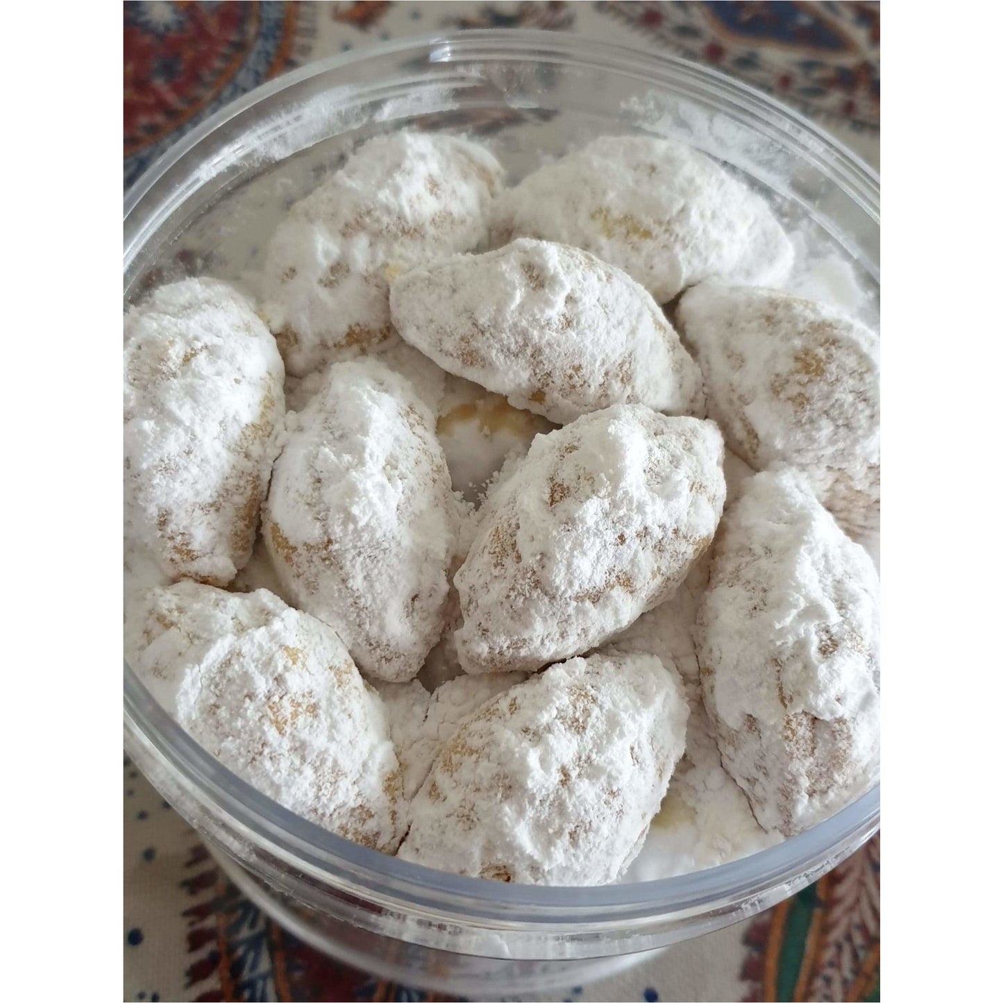 Traditional Makmur (Kacang) / 50pcs (Traditional Filled Crushed Toasted Peanut Cookies) || Pre Order