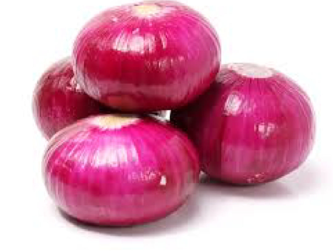 Peeled Big Red Onions / 250g || 2 - 3pcs