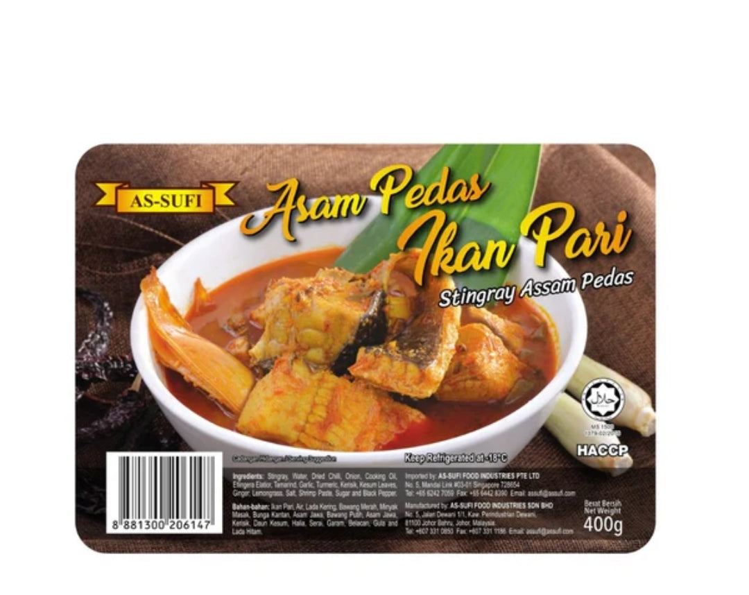 As-Sufi Asam Pedas Ikan Pari || 400g
