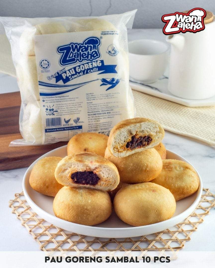 Wan Zaleha Fried Sweet Chilli Pau (Pau Goreng Sambal) / 10pcs