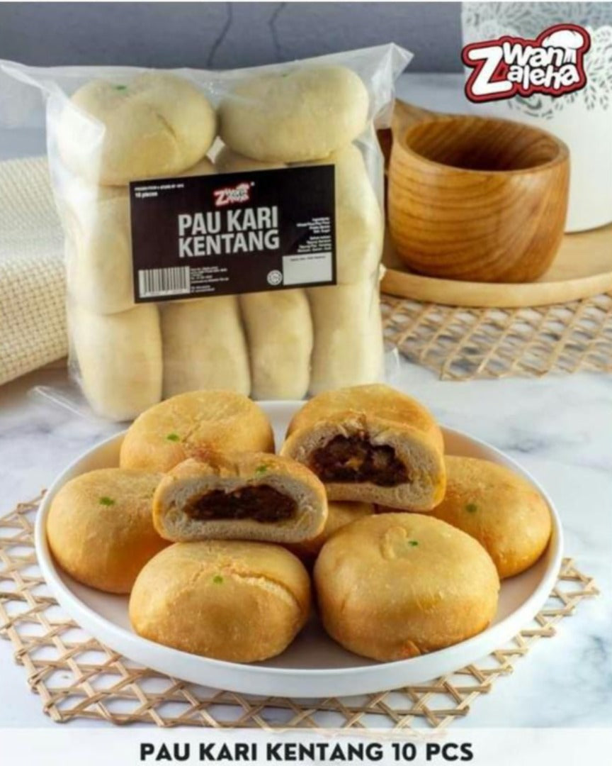 Wan Zaleha Fried Curry Potato Pau (Pau Goreng Kari Kentang) / 10pcs