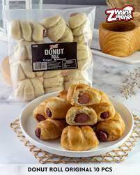 Wan Zaleha Sausage Doughnut Roll (Original) 9pcs
