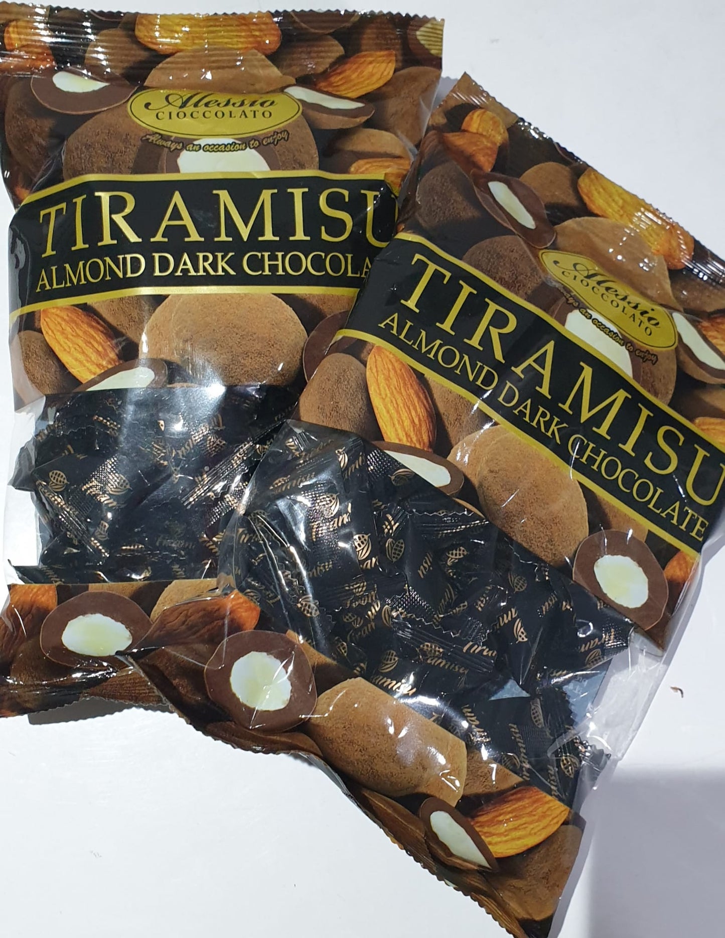Tiramisu Almond Dark Chocolate ||| 250g