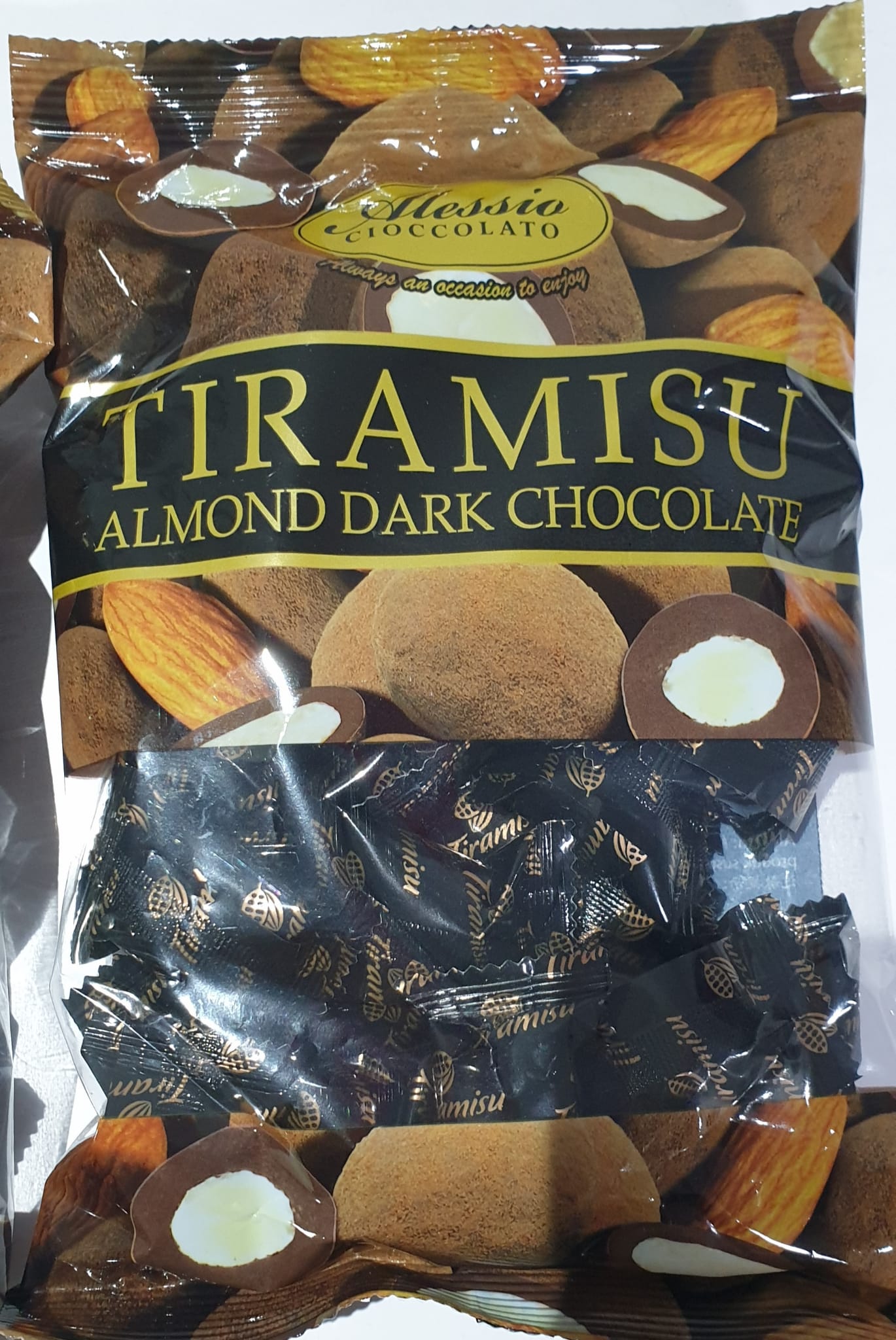 Tiramisu Almond Dark Chocolate ||| 250g