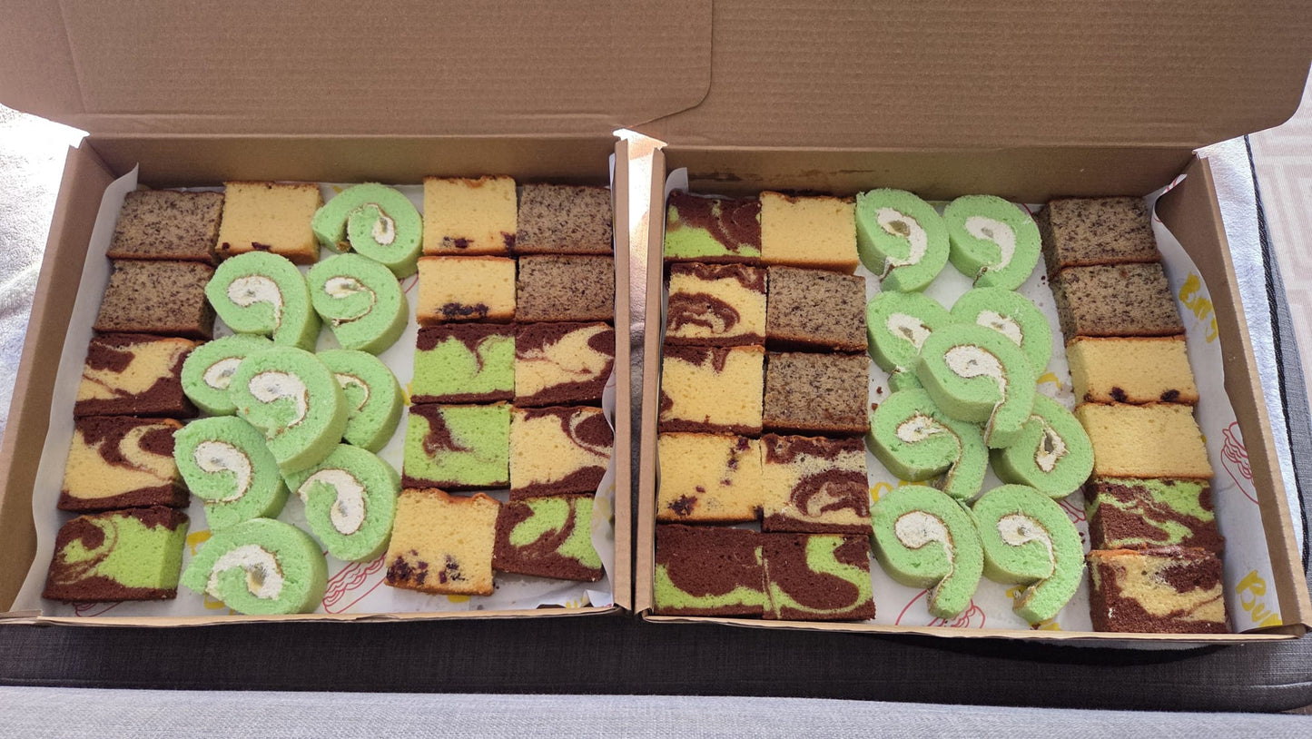 Assorted Slice Cakes Platter ( Approx 23 - 25pcs )