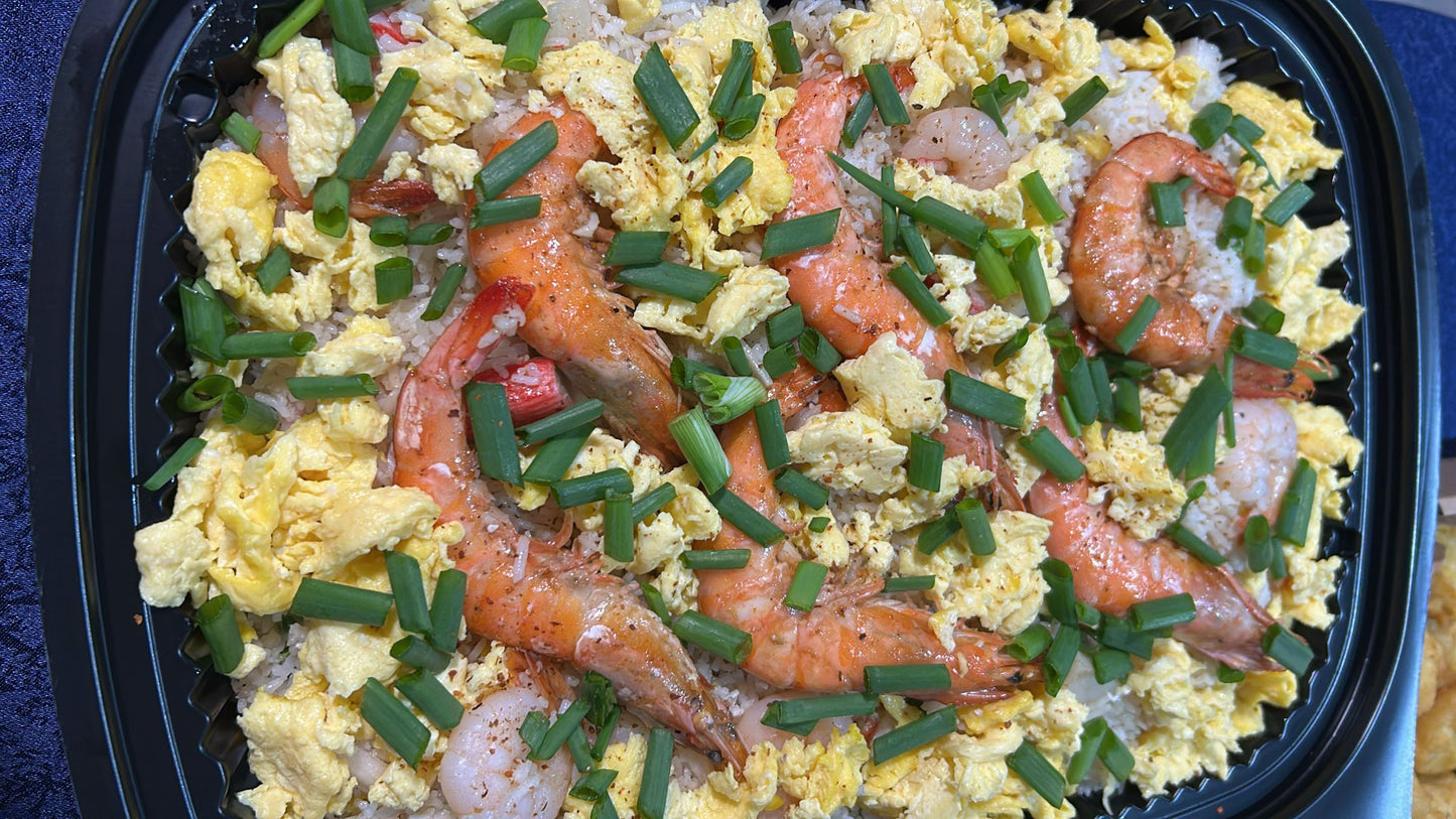 Chinese Fried Rice  |  Serves 10 - 12 pax