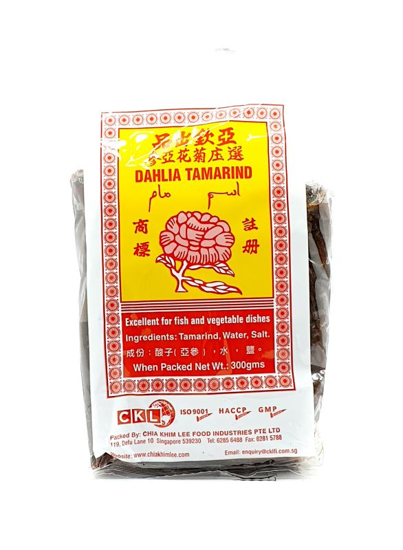 Chia Khim Lee Food Industry Dhalia Tamarind (Asam) / 300g*