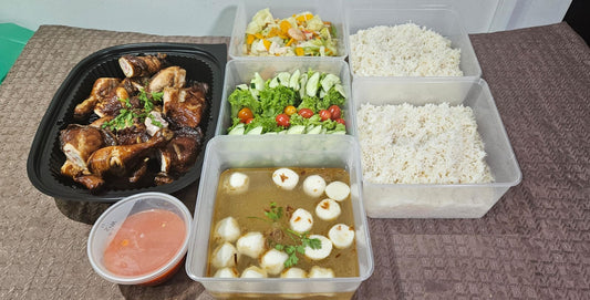 Chicken  Rice  Set  |  Serves  10 - 12 pax