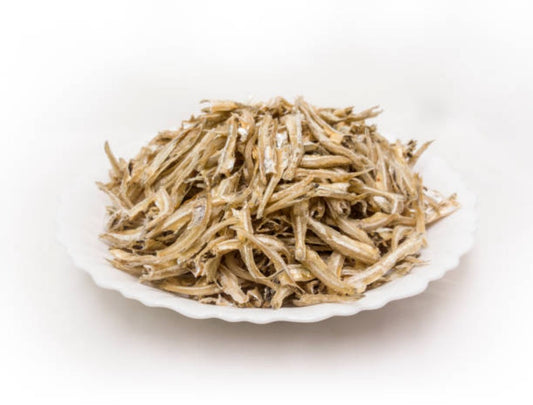 Peeled Dried Anchovies - Small (Ikan Bilis Kopek Kecil) / 98 - 100g