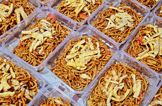 Fried  Yellow  Noodles  ||  Mee Goreng - Pack Individually