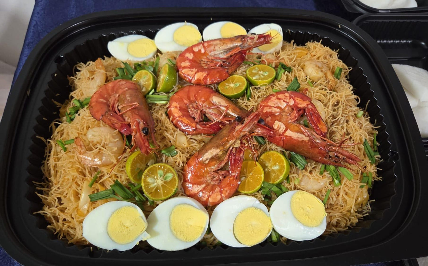 Fried  Mee  Hoon with Taucho  |  Serves 10 - 12 pax