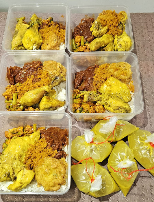 Nasi  Sambal  Goreng  ||  Chicken  in  Spicy  Coconut  Milk