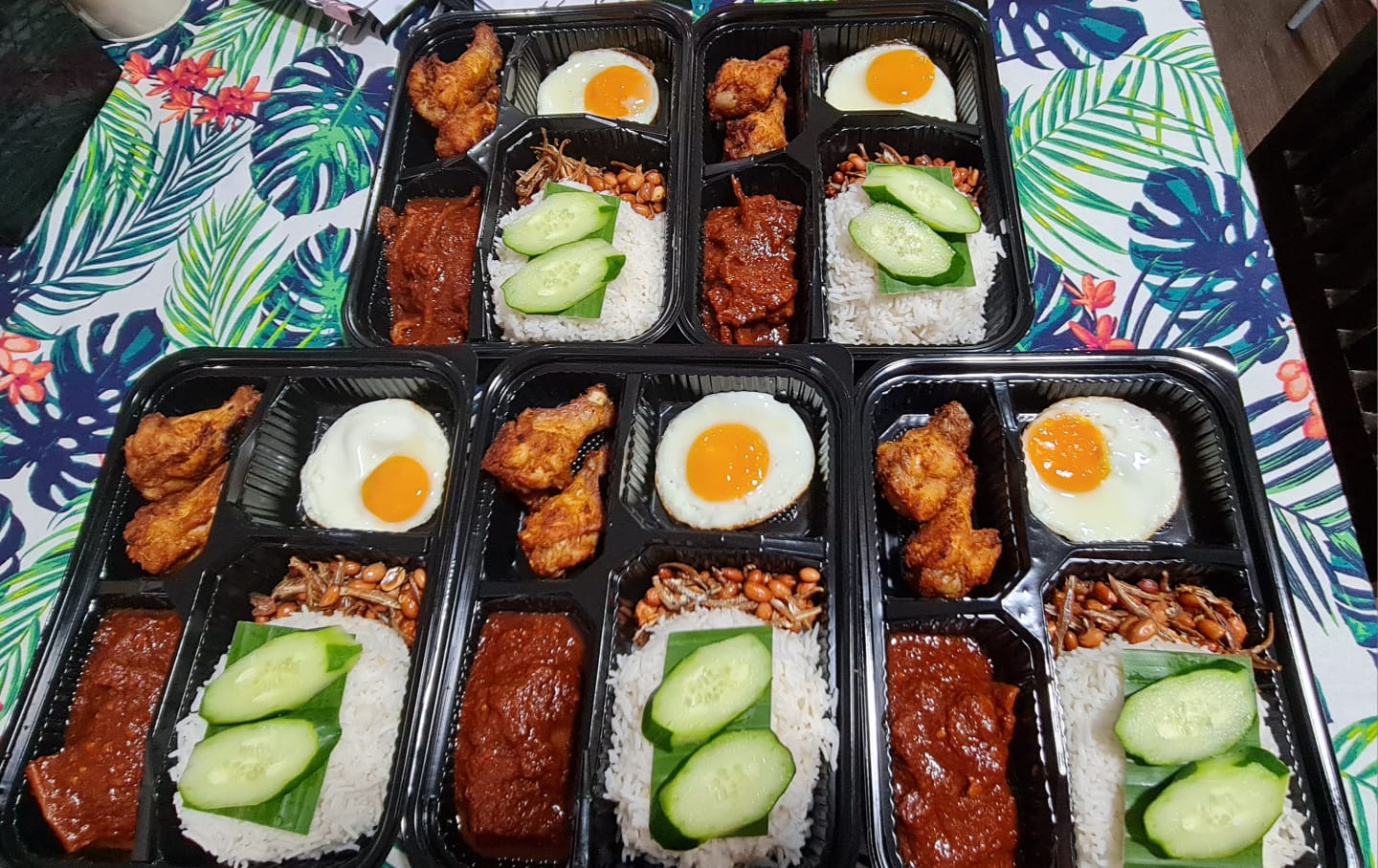 Nasi Lemak Bento