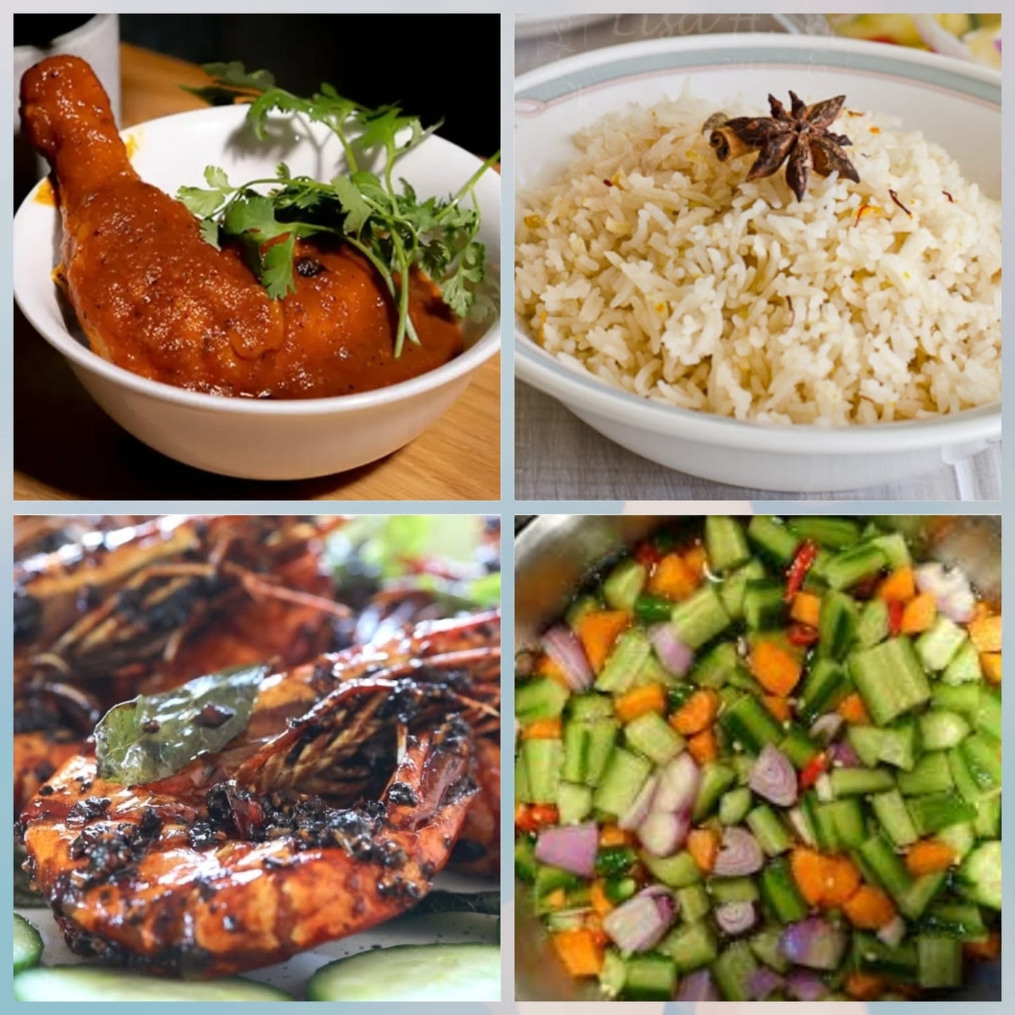 Nasi  Minyak  ||  Chicken ( All packed in 1  Container )