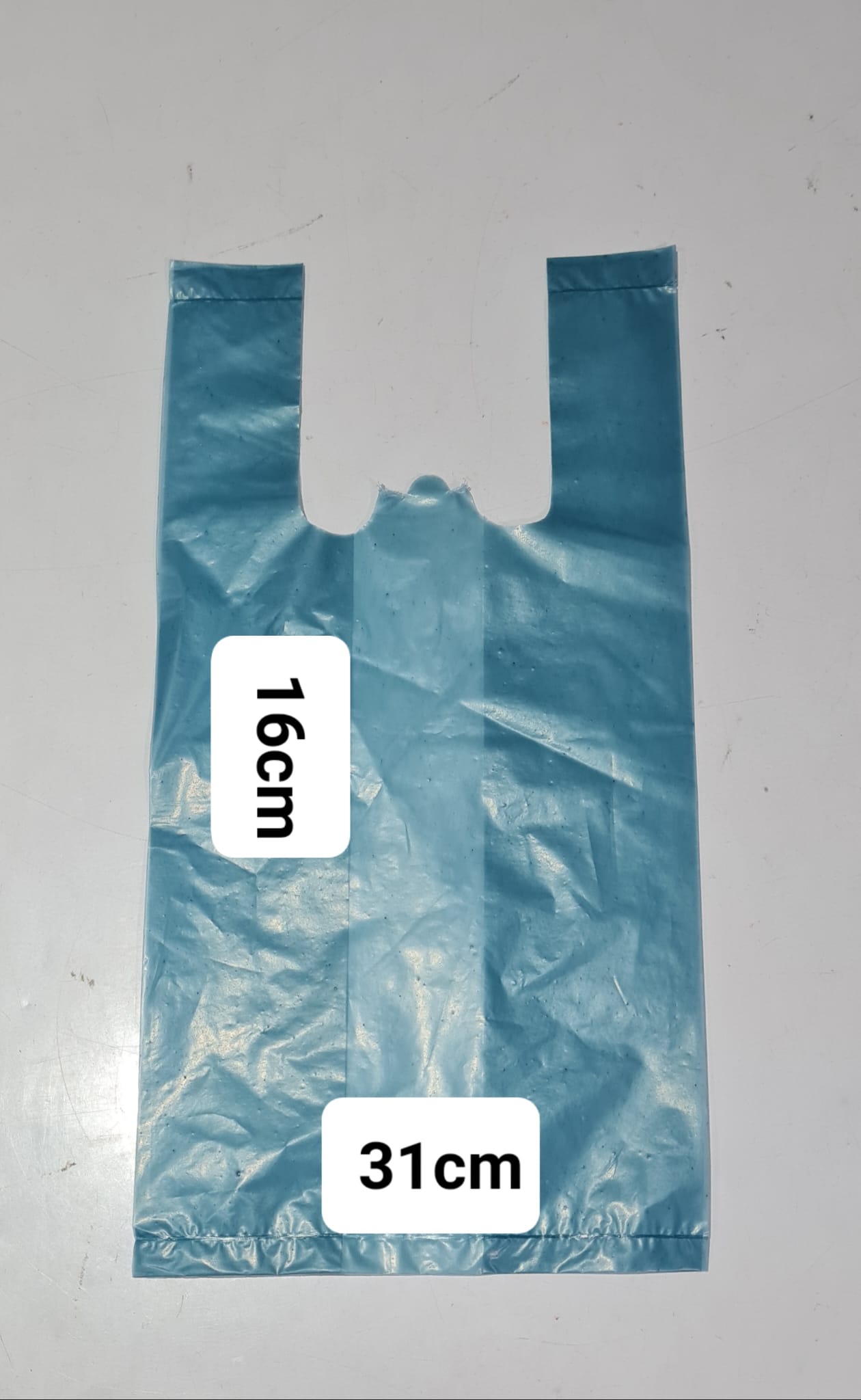 Good Quality Thick Plastic Bag (Groceries Bag) - 31cm x 16cm (245g) / Extra Small Size