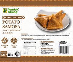 Pondok Abang - Potato Samosa (Samosa Kentang) / 12pcs*