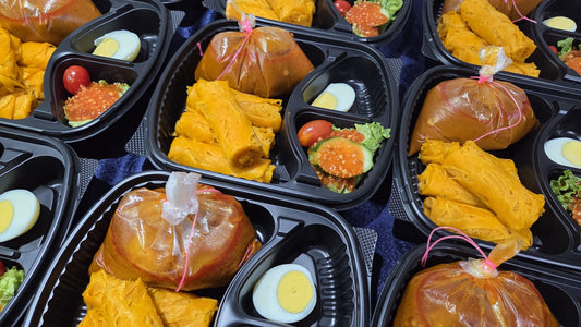 Roti Kirai Bento with Fresh Salad - Beef Curry | Single Serving