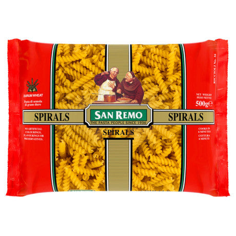 San Remo Pasta Spiral (NO.16)  ||  500g