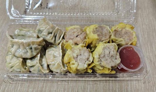 Set F ( Ready to Eat Seafood Gyoza x 5pcs & Chicken Siew Mai x 5pcs )