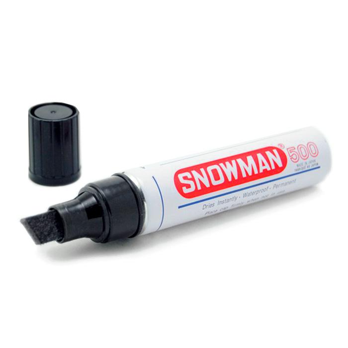 Snowman Jumbo Permanent Marker (Made in Japan) / Black